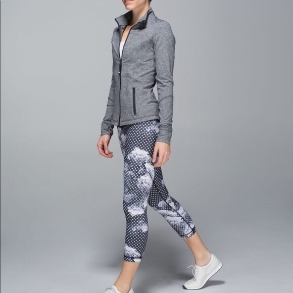 Lululemon Wunder Under Crop Dottie Dream Rose 6 - Picture 1 of 10